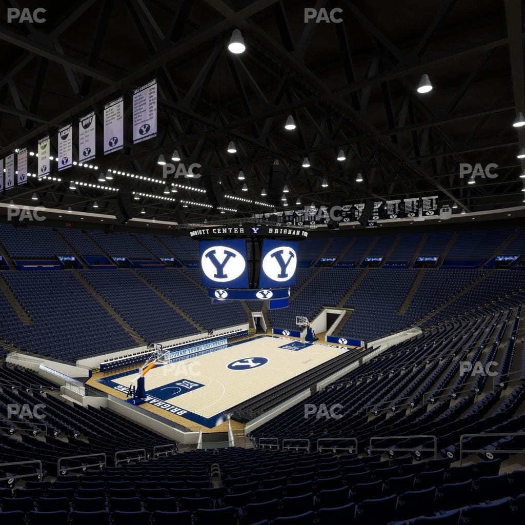 Marriott Center - Section Wc 140 Seat View