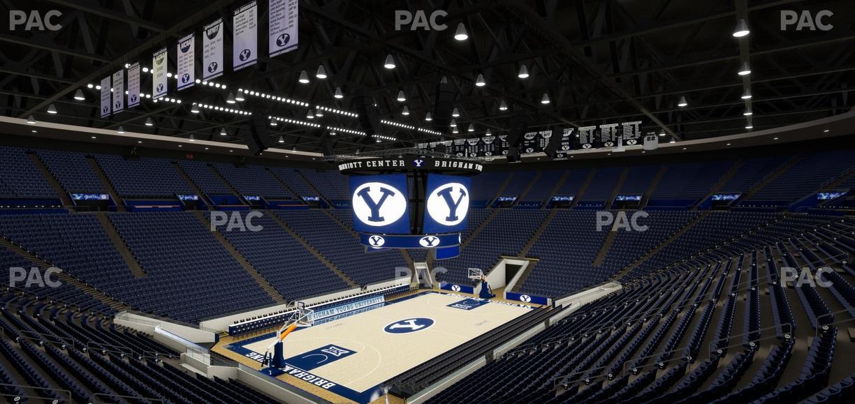 Marriott Center - Section Wc 140 Seat View