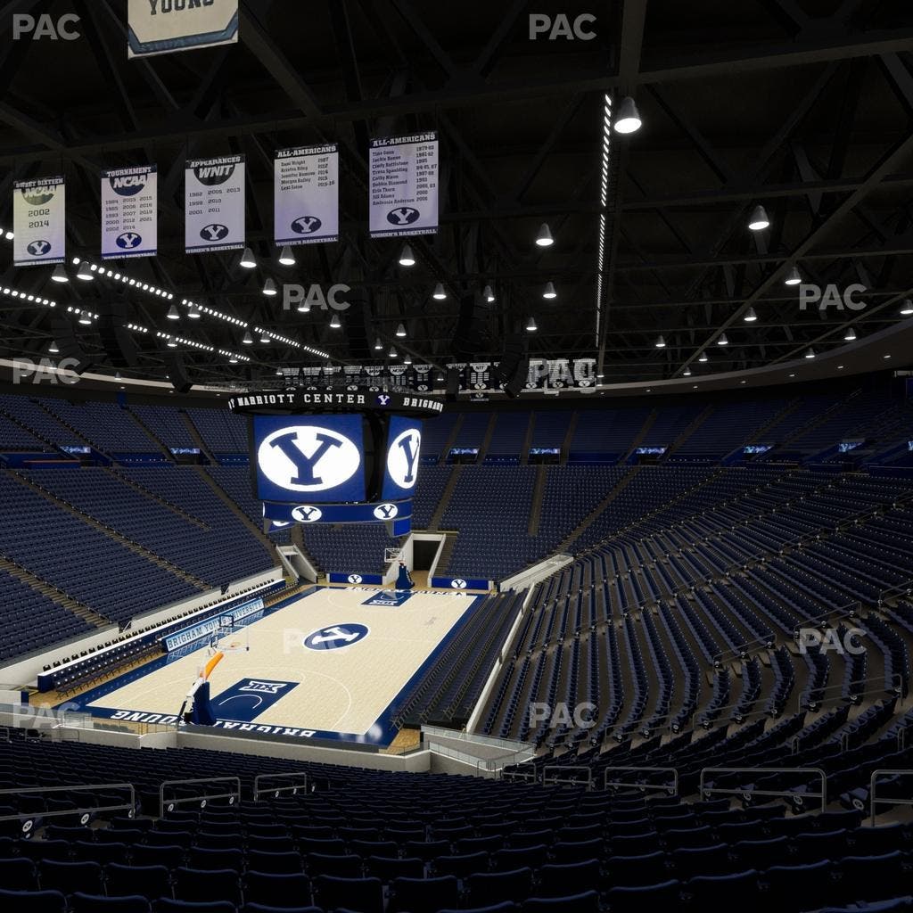 Marriott Center - Section Wc 142 Seat View