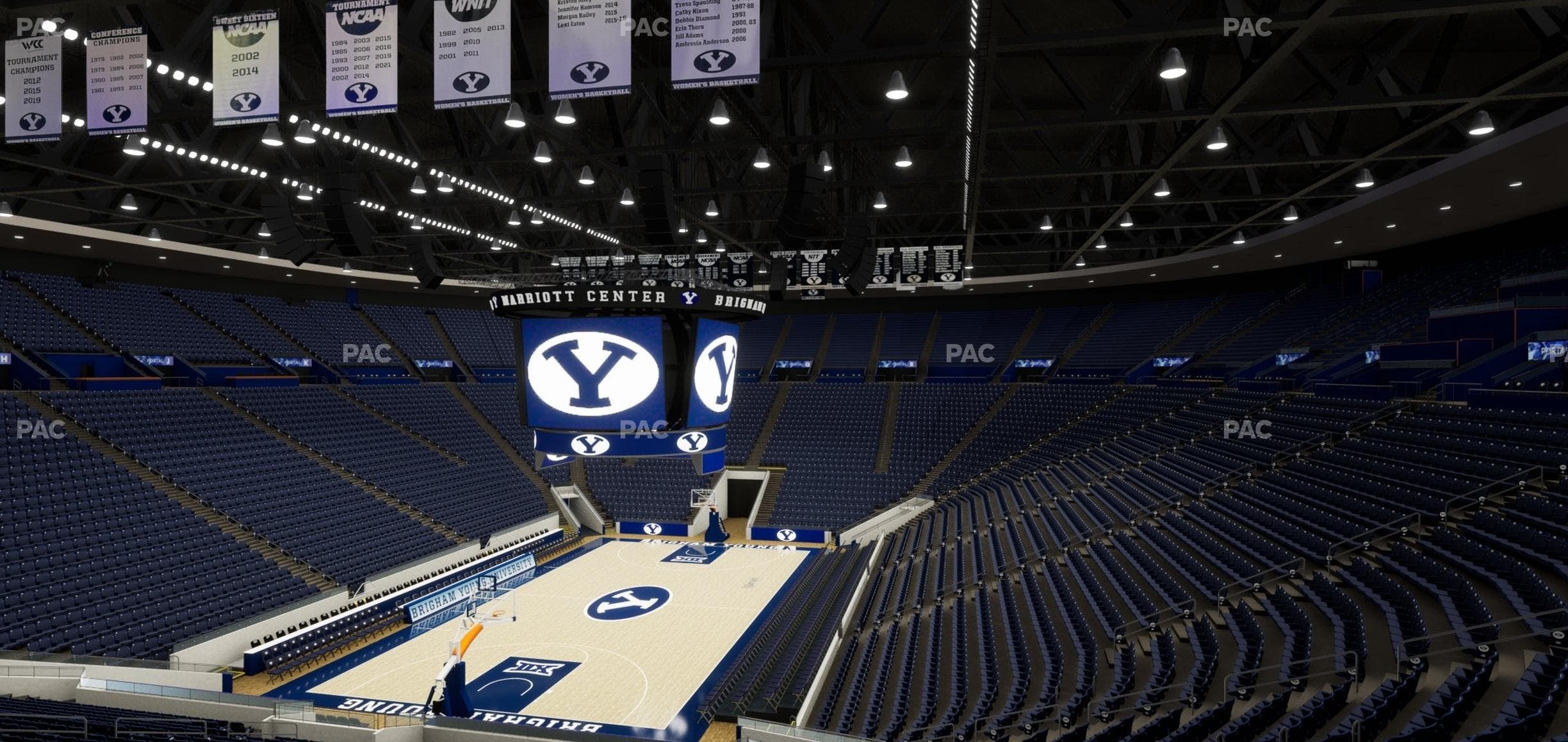 Marriott Center - Section Wc 142 Seat View