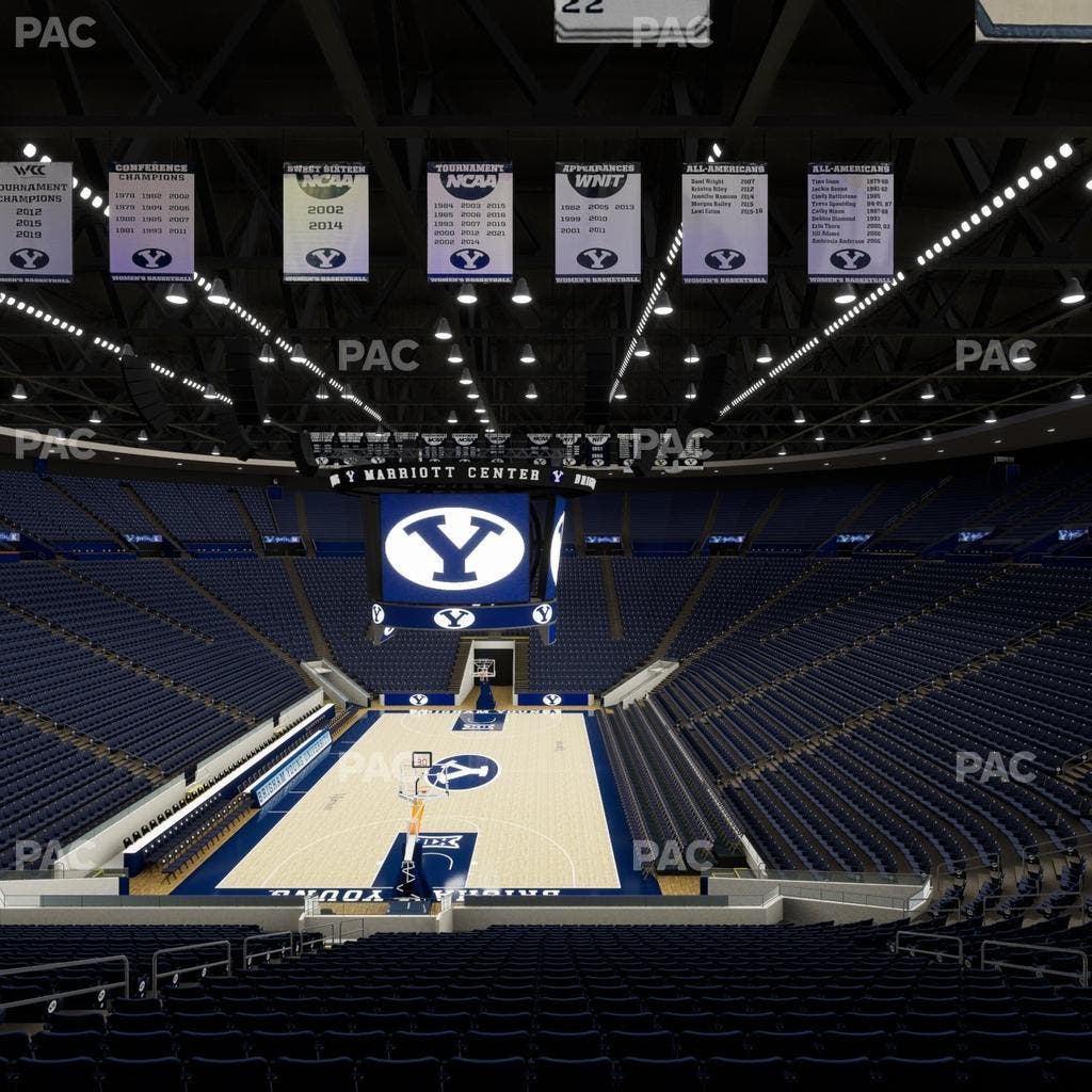 Marriott Center - Section Wc 144 Seat View