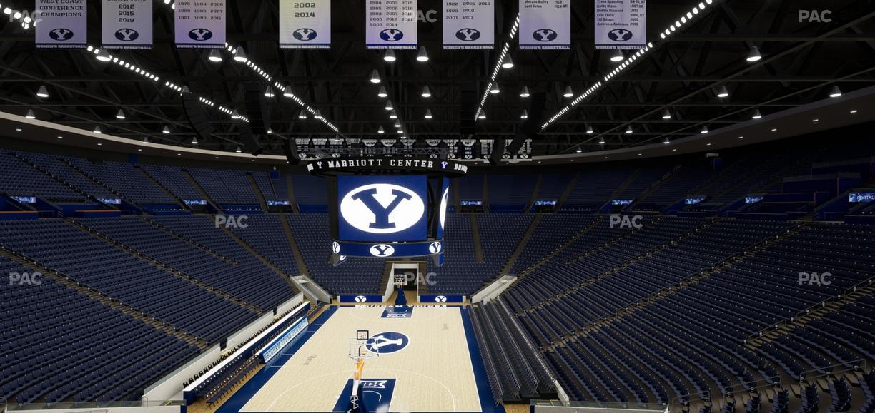 Marriott Center - Section Wc 144 Seat View