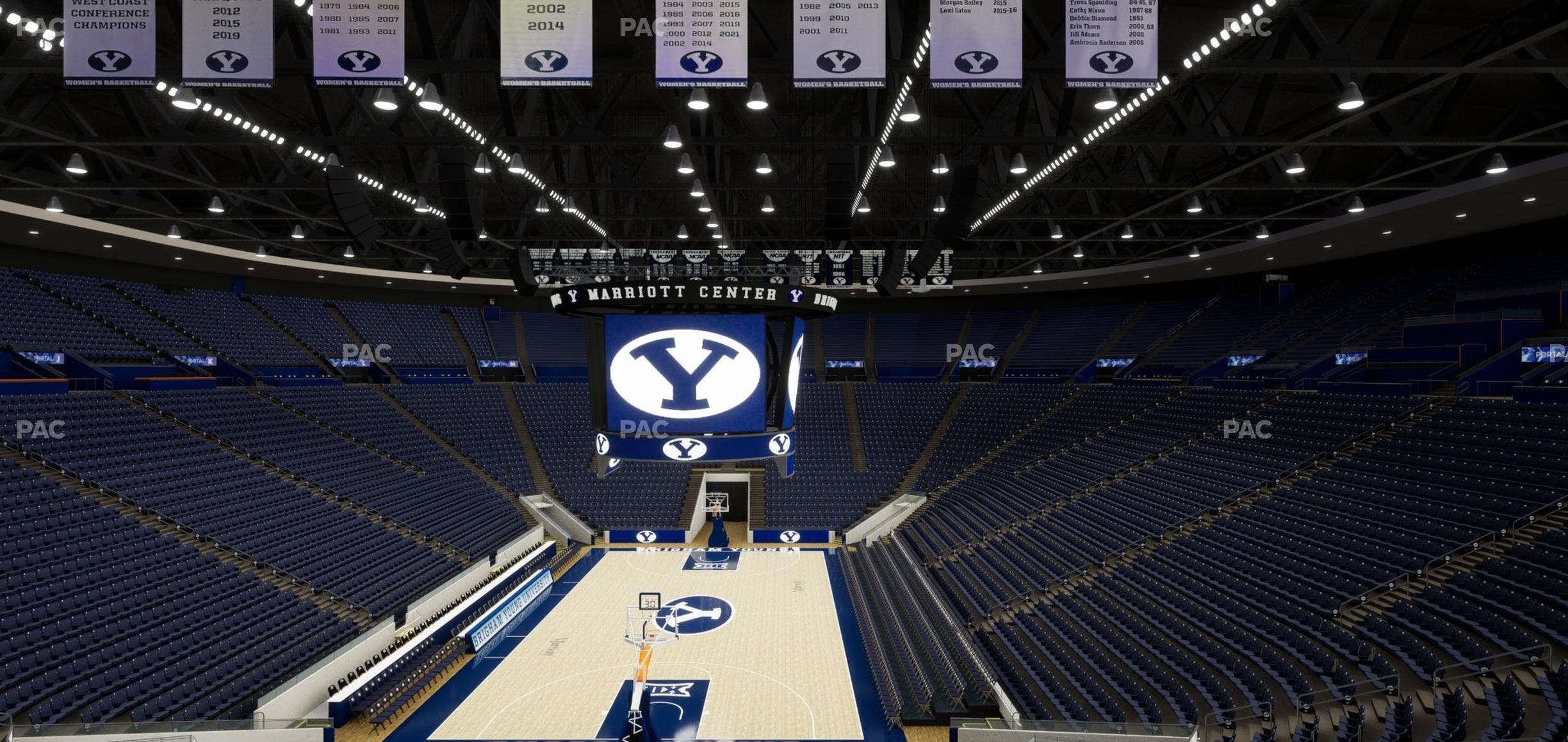 Marriott Center - Section Wc 144 Seat View