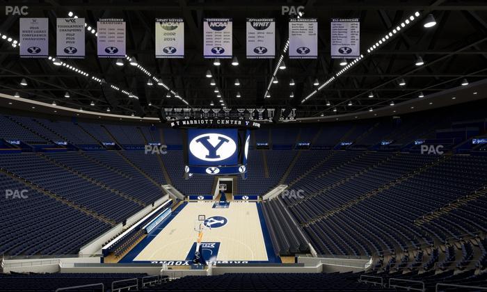 Marriott Center - Section Wc 144 Seat View