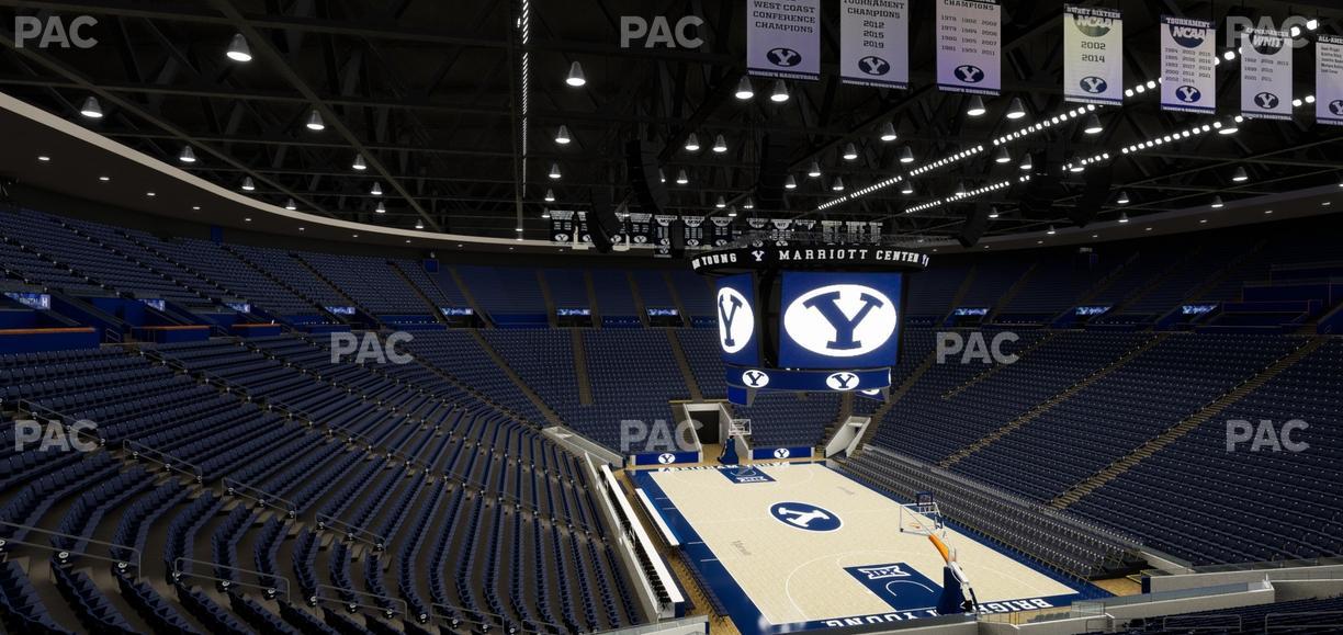 Marriott Center - Section Wc 148 Seat View