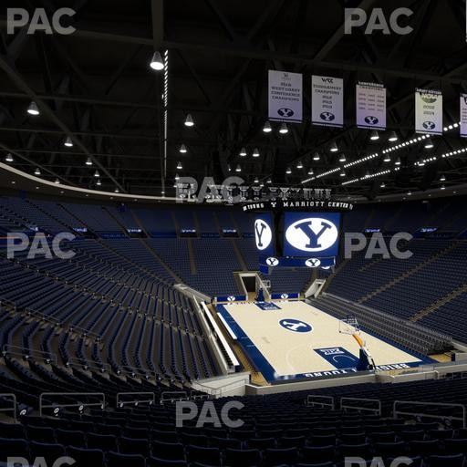 Marriott Center - Section Wc 148 Seat View