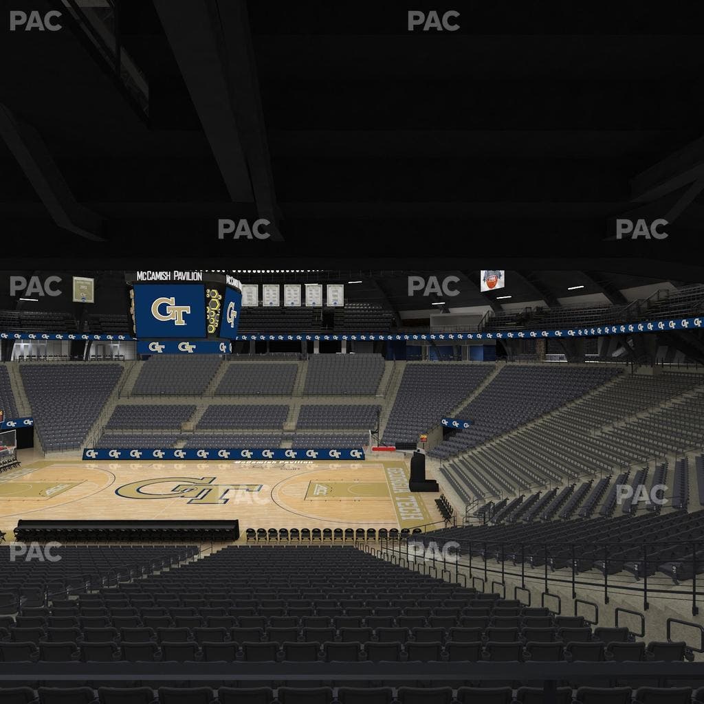 McCamish Pavilion - Section 100 Seat View