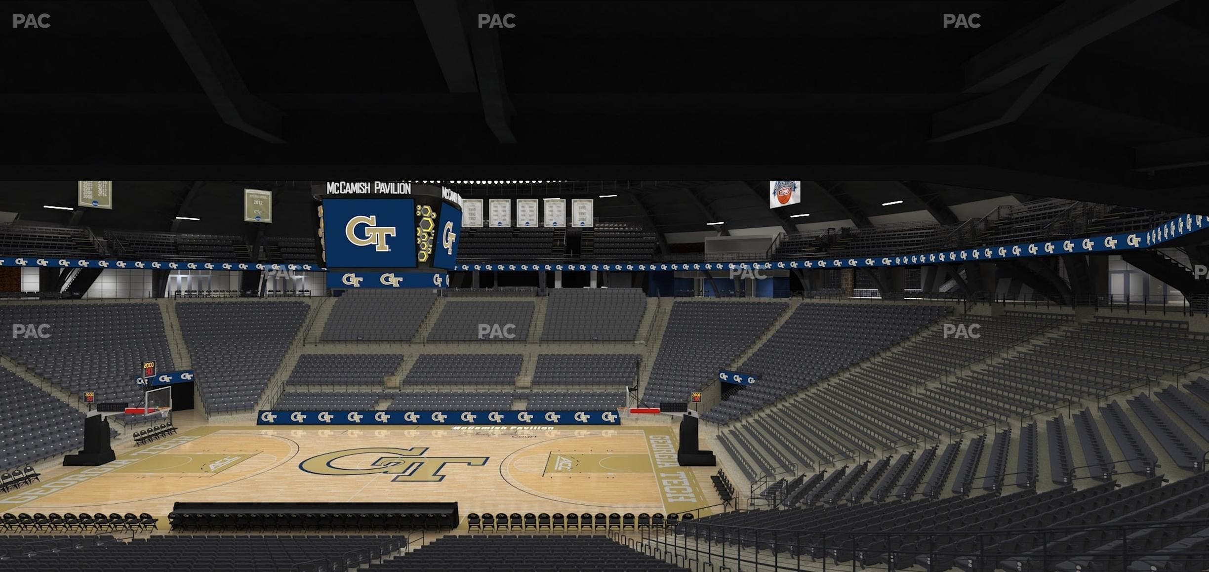 McCamish Pavilion - Section 100 Seat View