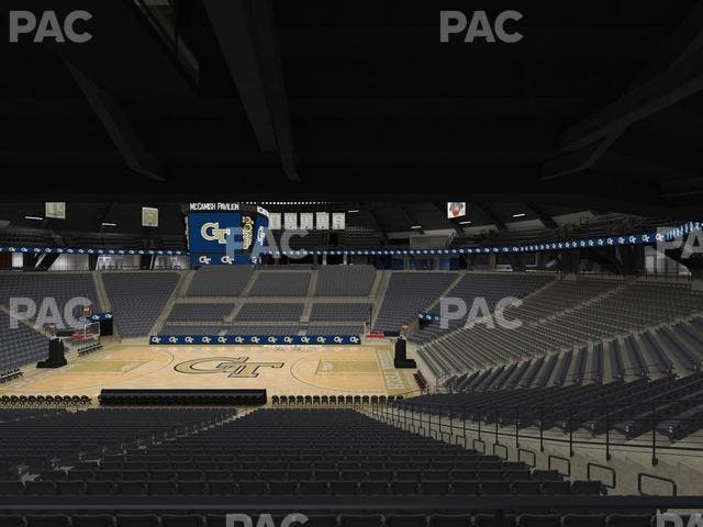 McCamish Pavilion - Section 100 Seat View