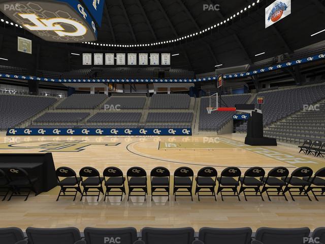 McCamish Pavilion - Section 100 Seat View
