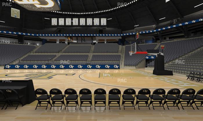 McCamish Pavilion - Section 100 Seat View