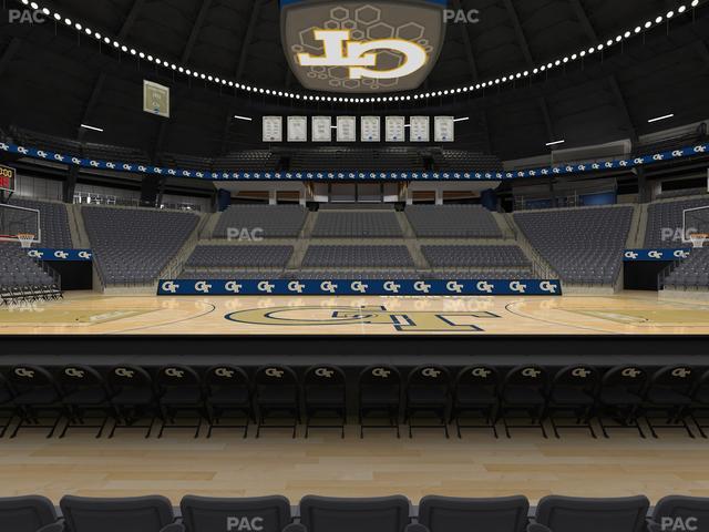 McCamish Pavilion - Section 101 Seat View