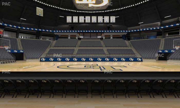 McCamish Pavilion - Section 101 Seat View