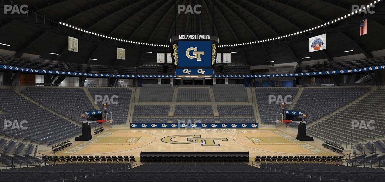 McCamish Pavilion - Section 101 Seat View