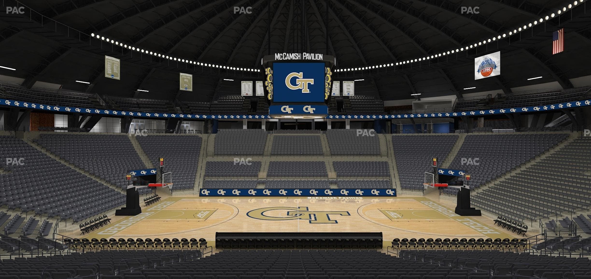 McCamish Pavilion - Section 101 Seat View