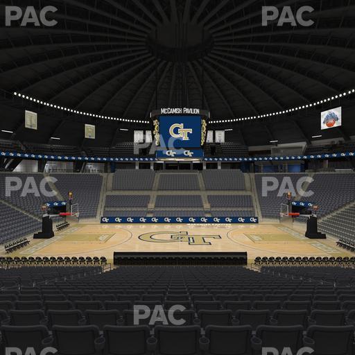 McCamish Pavilion - Section 101 Seat View