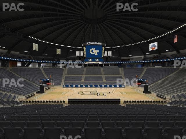 McCamish Pavilion - Section 101 Seat View