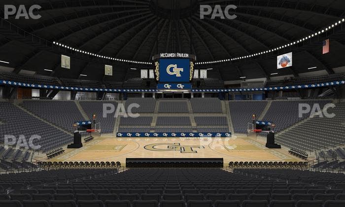 McCamish Pavilion - Section 101 Seat View