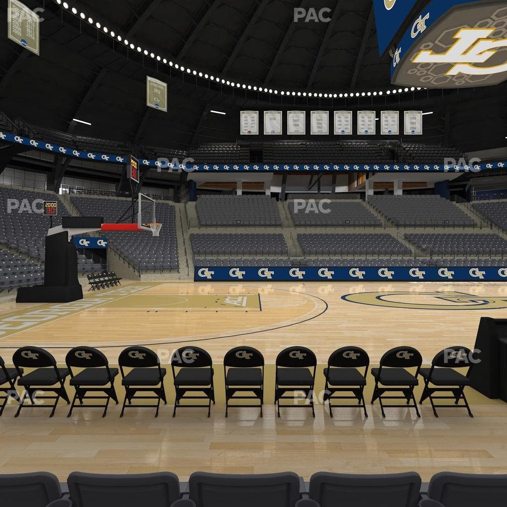 McCamish Pavilion - Section 102 Seat View