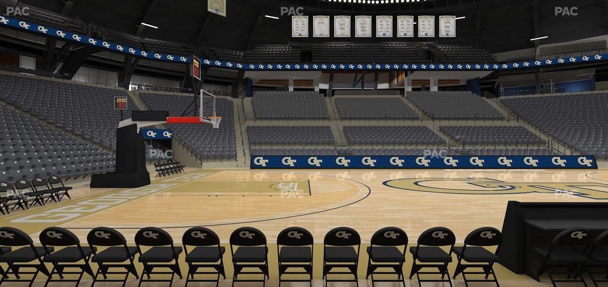 McCamish Pavilion - Section 102 Seat View