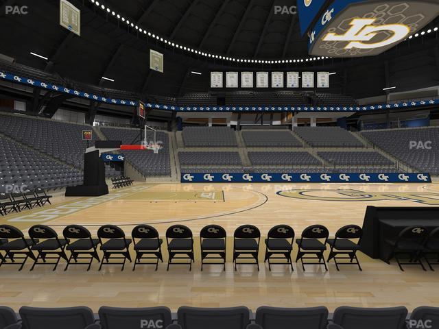 McCamish Pavilion - Section 102 Seat View