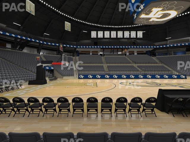 McCamish Pavilion - Section 102 Seat View