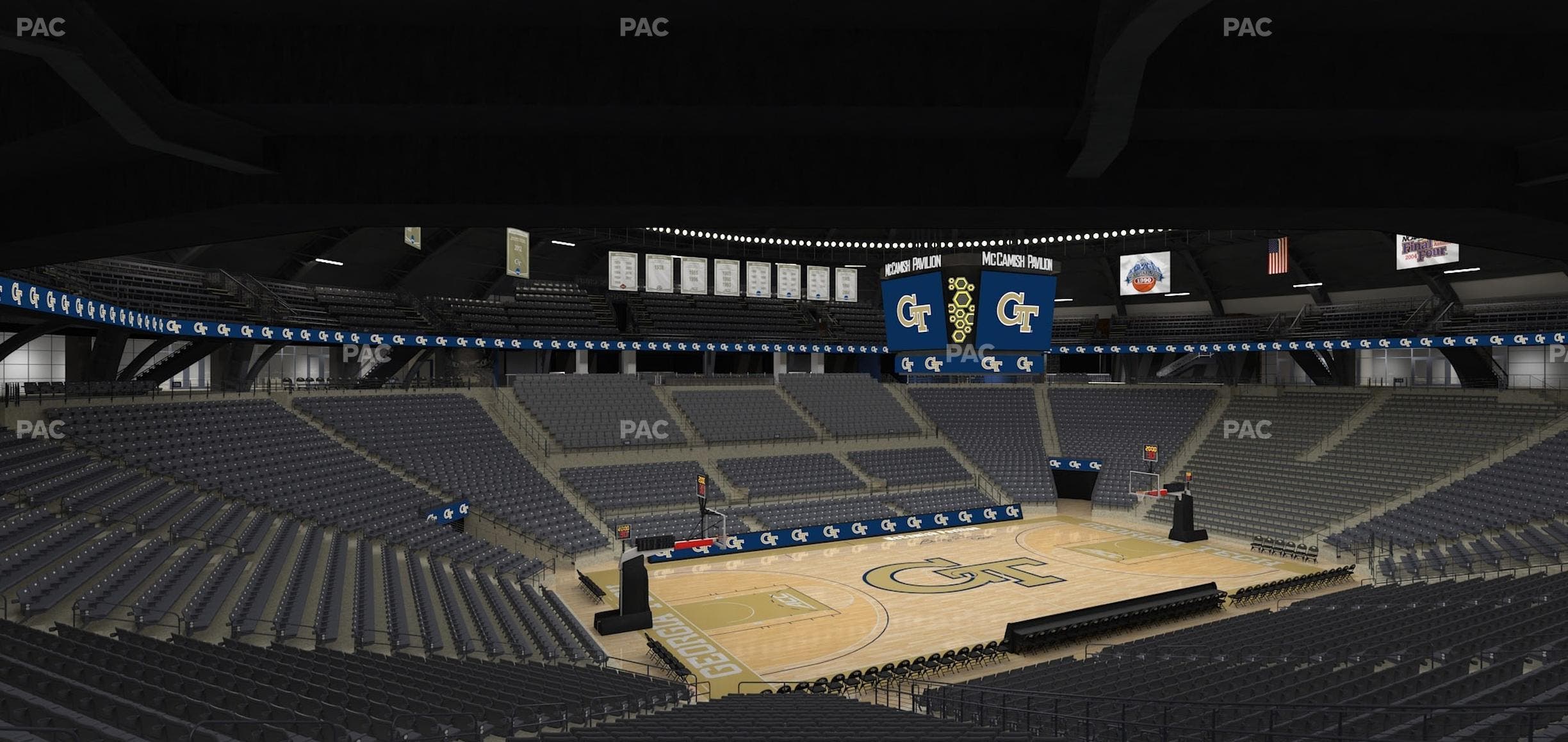 McCamish Pavilion - Section 103 Seat View