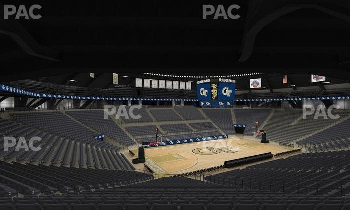 McCamish Pavilion - Section 103 Seat View