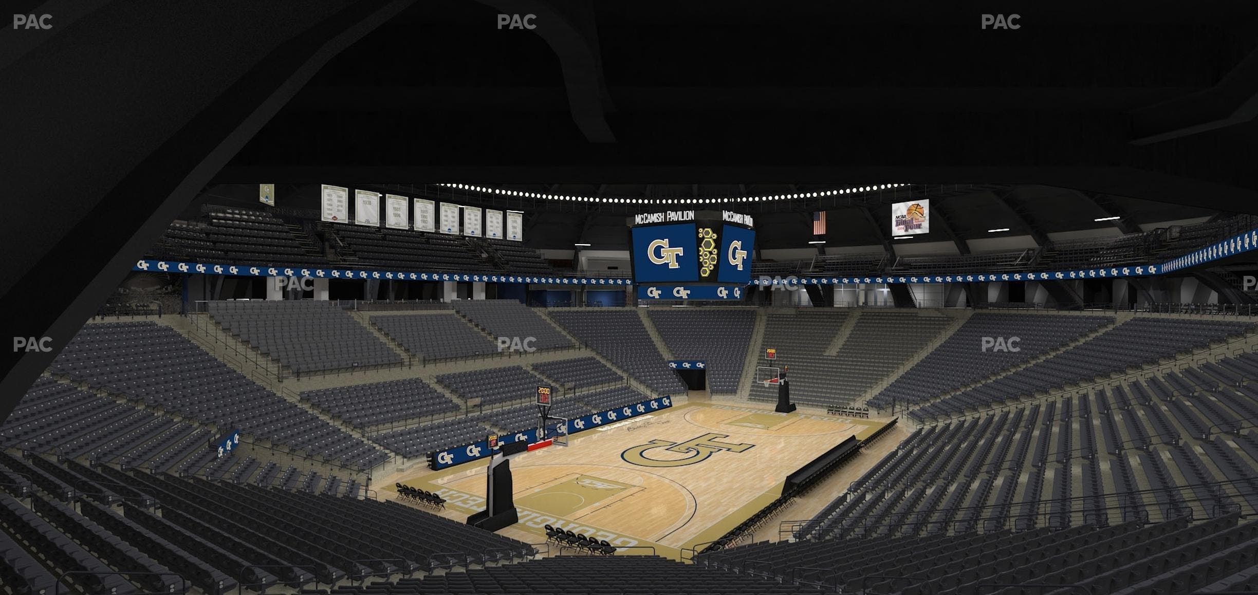 McCamish Pavilion - Section 104 Seat View