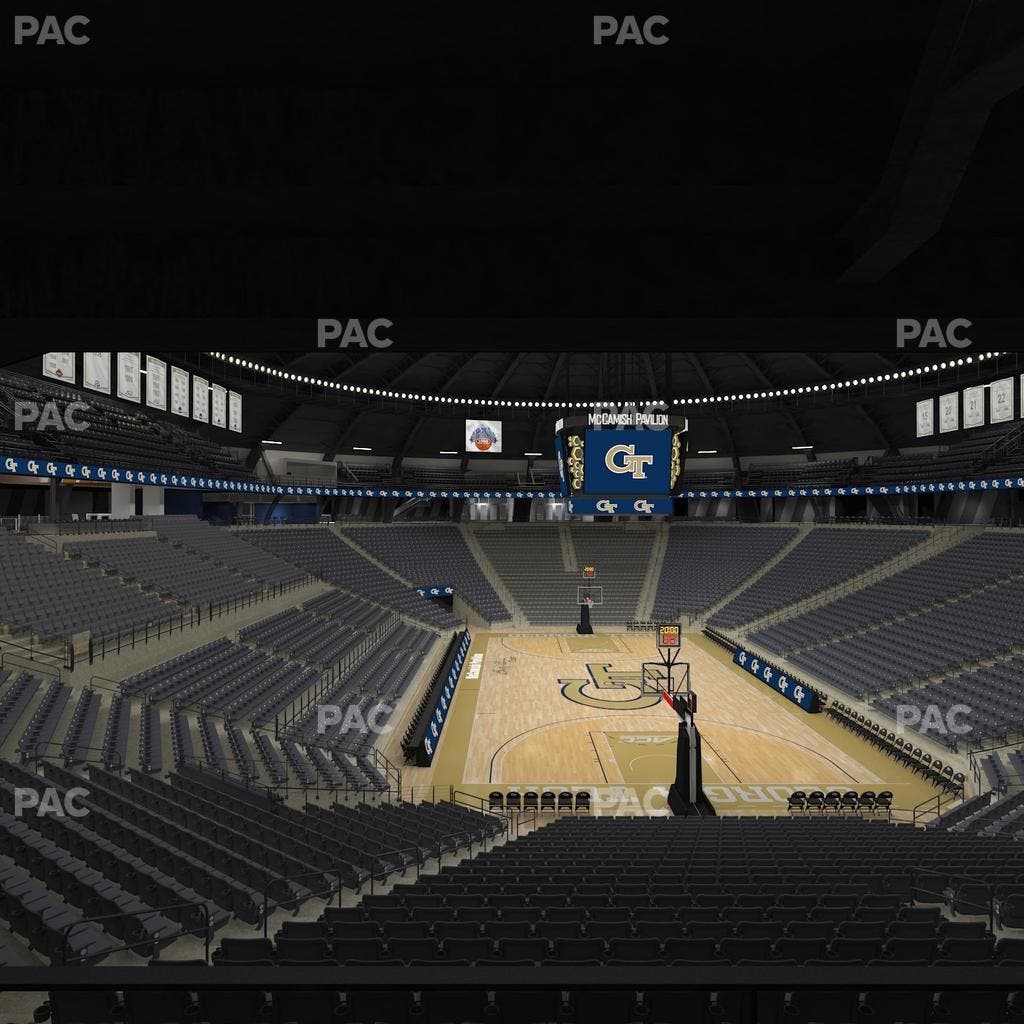 McCamish Pavilion - Section 105 Seat View