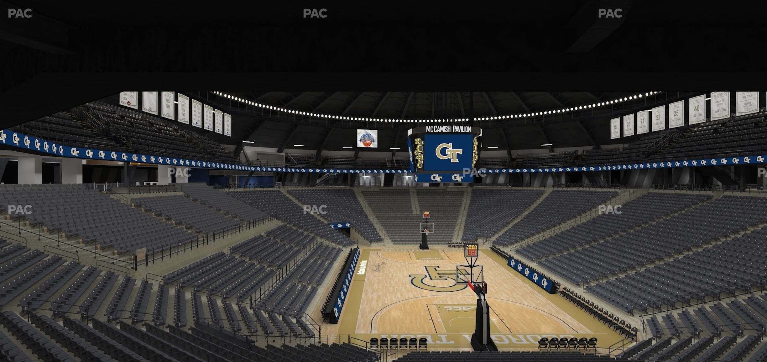 McCamish Pavilion - Section 105 Seat View
