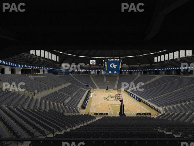 McCamish Pavilion - Section 105 Seat View