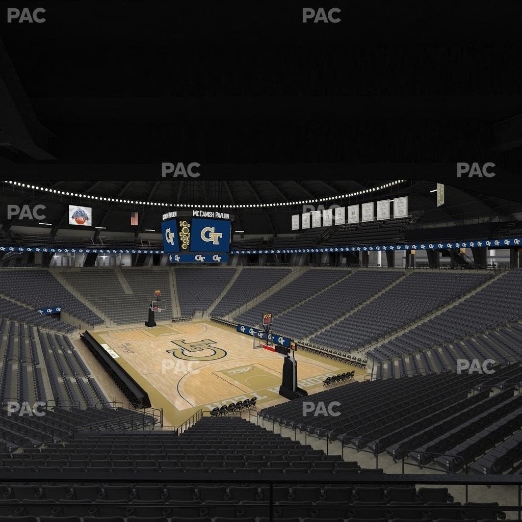 McCamish Pavilion - Section 106 Seat View