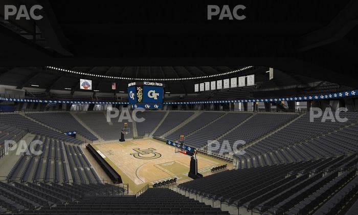 McCamish Pavilion - Section 106 Seat View