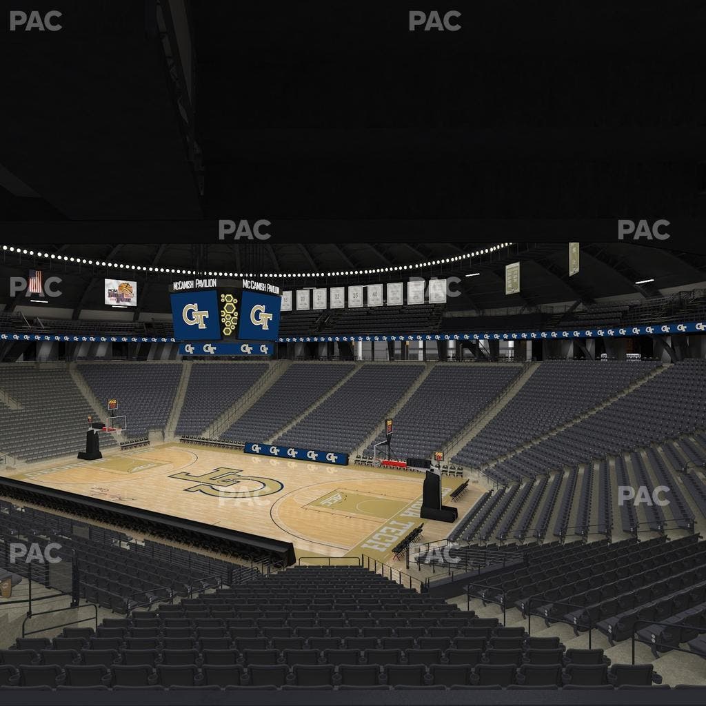 McCamish Pavilion - Section 107 Seat View
