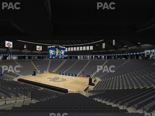 McCamish Pavilion - Section 107 Seat View