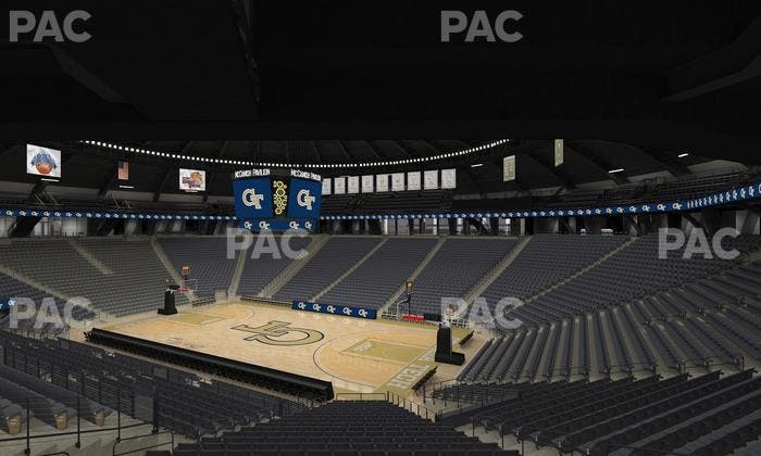 McCamish Pavilion - Section 107 Seat View