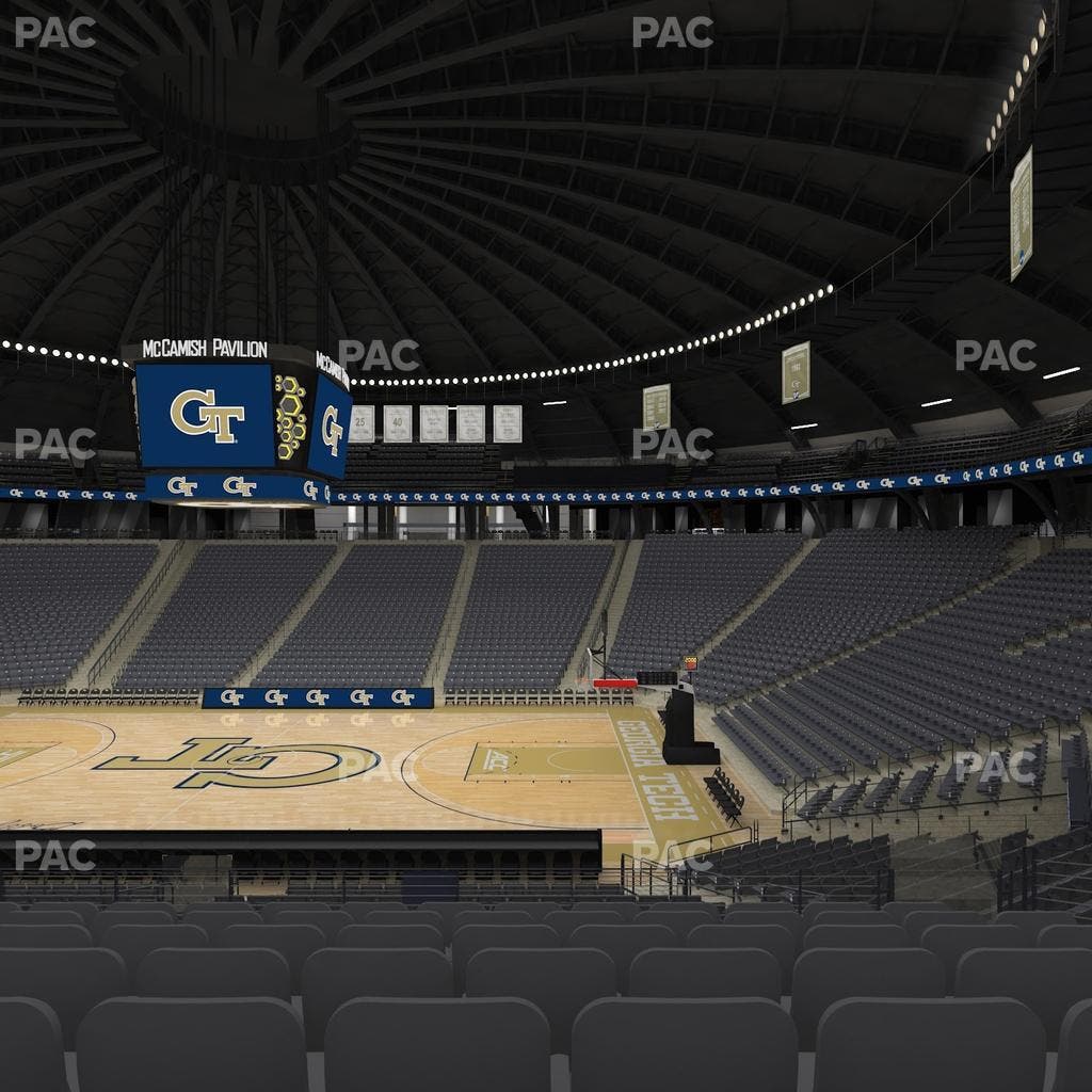 McCamish Pavilion - Section 108 Seat View
