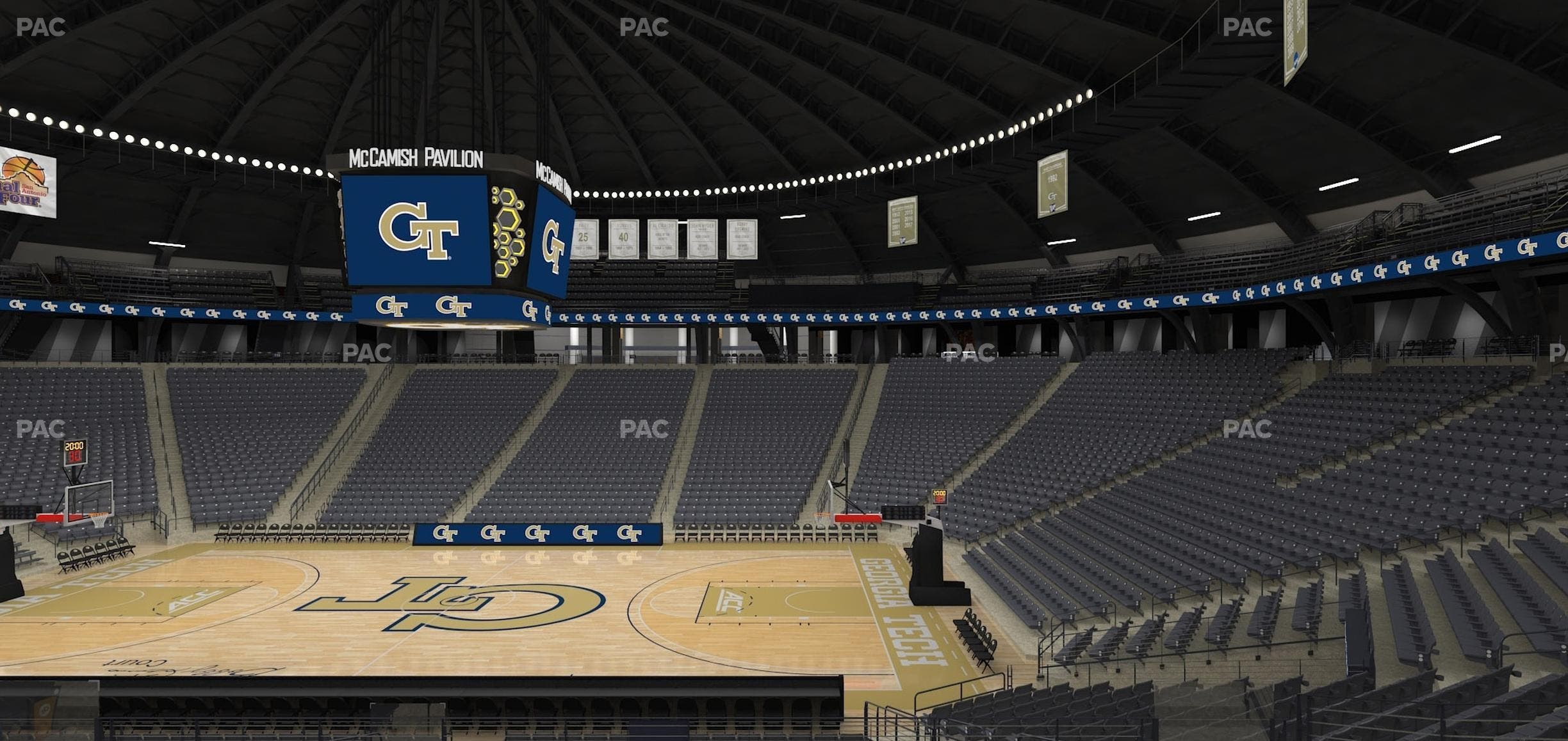 McCamish Pavilion - Section 108 Seat View