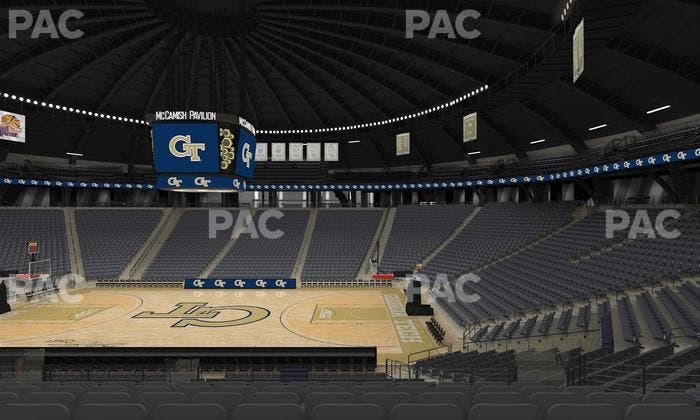 McCamish Pavilion - Section 108 Seat View