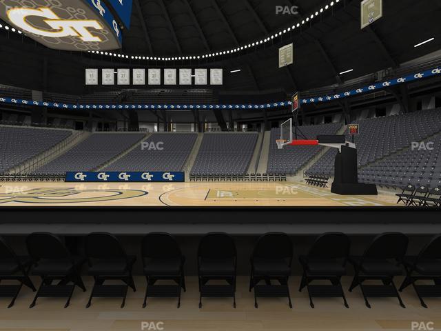 McCamish Pavilion - Section 108 Seat View