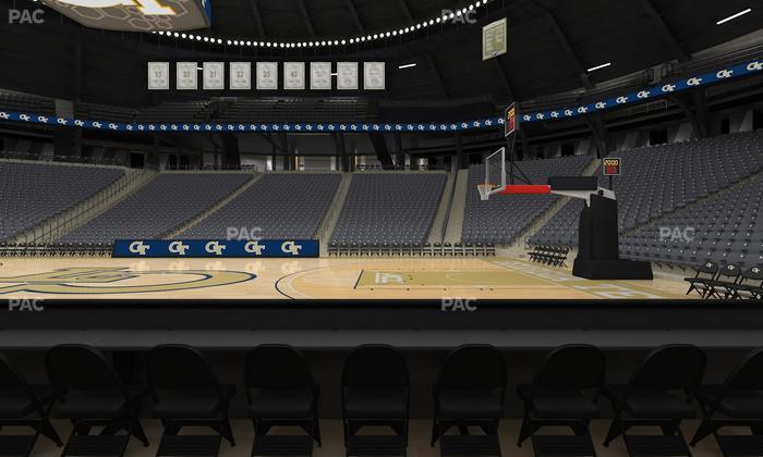 McCamish Pavilion - Section 108 Seat View