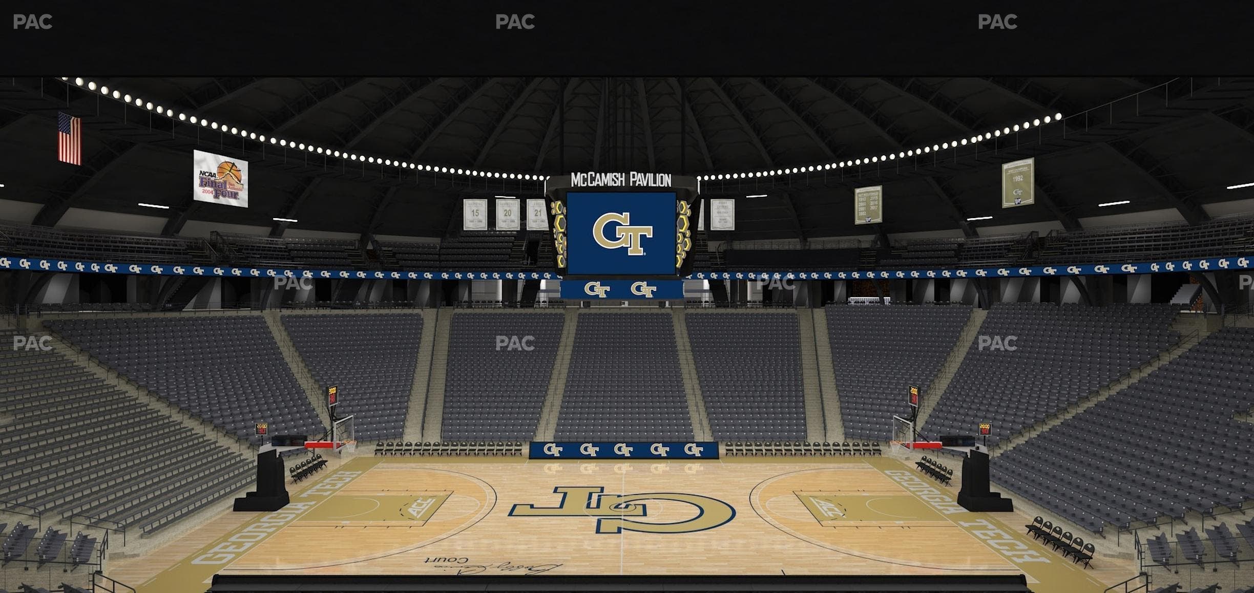 McCamish Pavilion - Section 109 Seat View