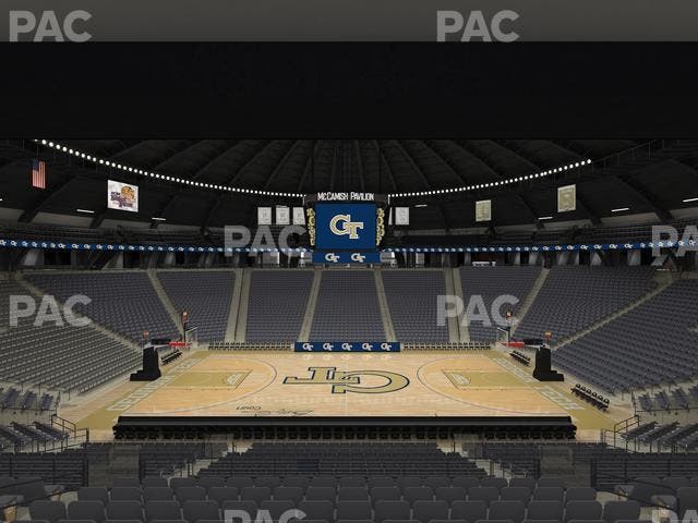 McCamish Pavilion - Section 109 Seat View