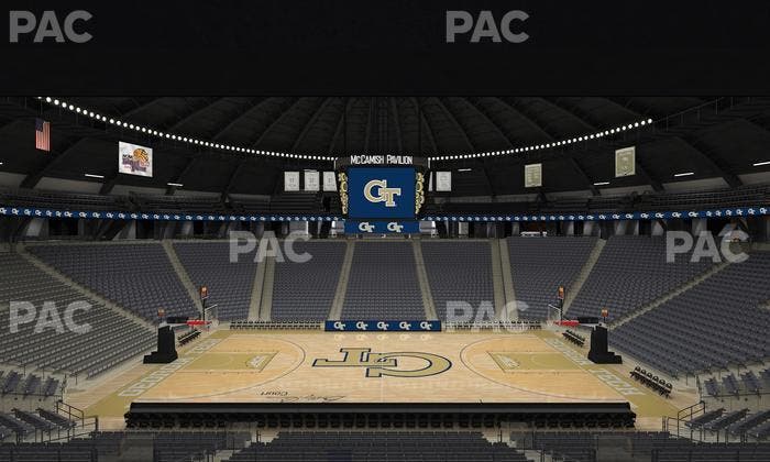 McCamish Pavilion - Section 109 Seat View