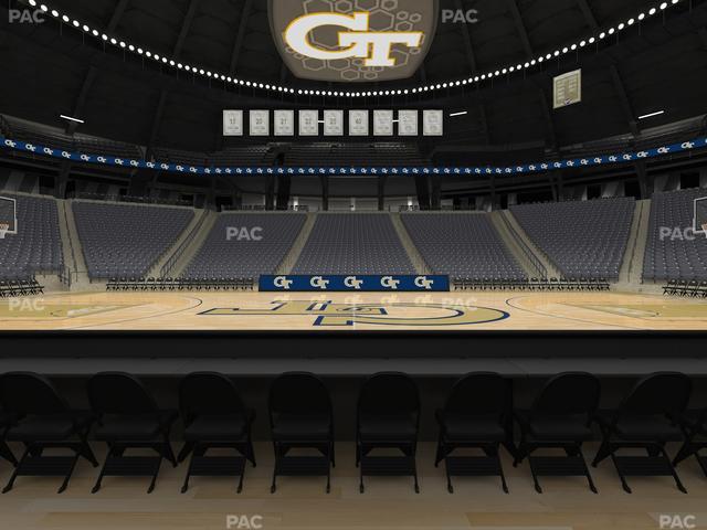 McCamish Pavilion - Section 109 Seat View