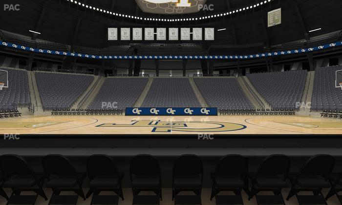 McCamish Pavilion - Section 109 Seat View