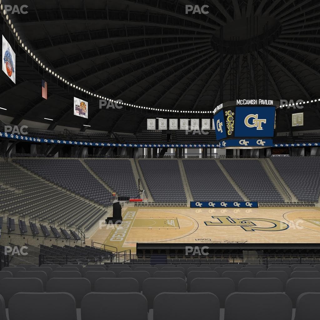 McCamish Pavilion - Section 110 Seat View