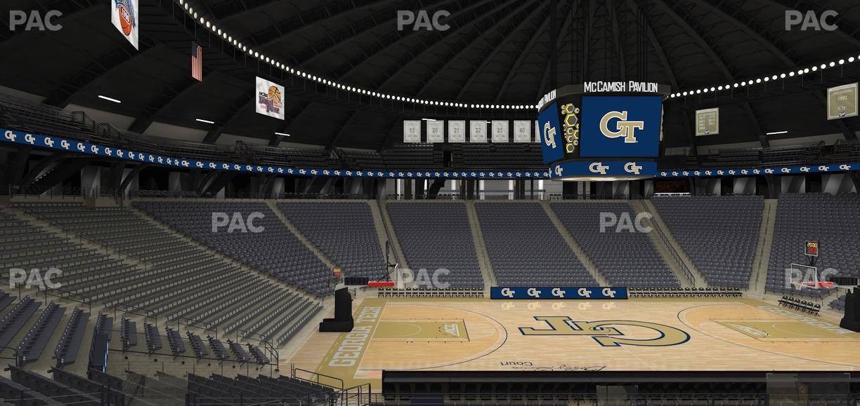 McCamish Pavilion - Section 110 Seat View