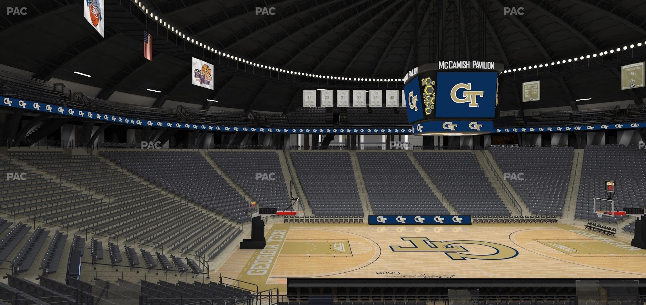 McCamish Pavilion - Section 110 Seat View